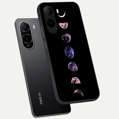  Crimson All Planets phone case For Poco C85x showing premium glass back cover with detailed artwork