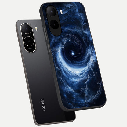  Stunning Galaxy phone case For Poco C85x showing premium glass back cover with detailed artwork