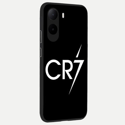  CR7 Elite Strike back cover For Poco C85x slim fit glass case with vibrant aesthetic design
