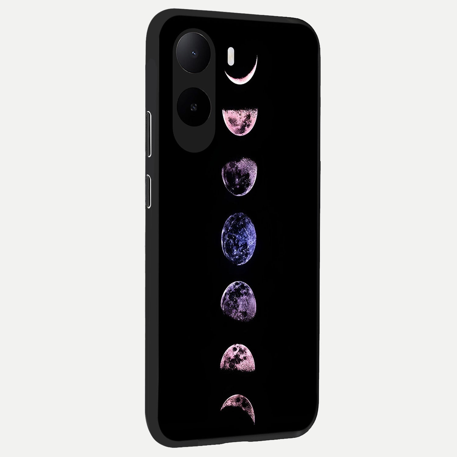  Crimson All Planets back cover For Poco C85x slim fit glass case with vibrant aesthetic design