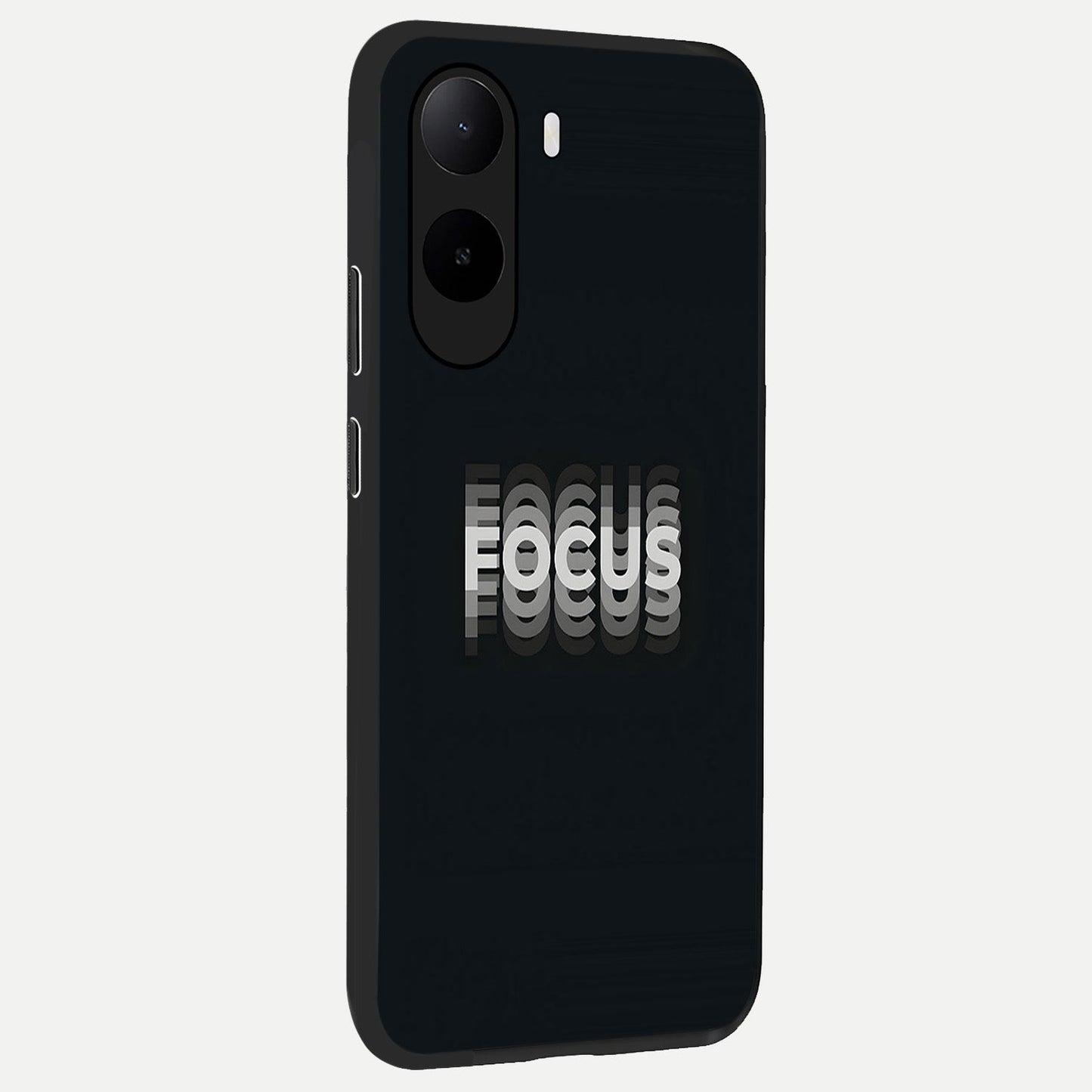  Mono Focus Vision back cover For Poco C85x slim fit glass case with vibrant aesthetic design