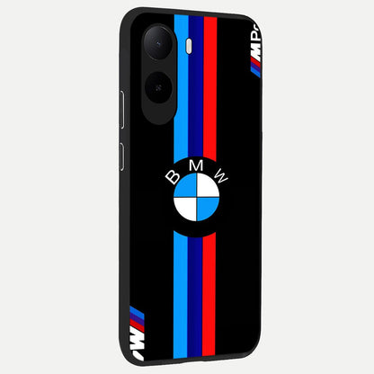  Turbo BMW Beast back cover For Poco C85x slim fit glass case with vibrant aesthetic design