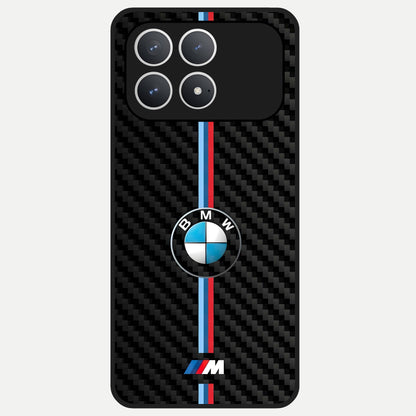  BMW Pattern Glass Case For Poco F8 Pro back cover – full design glossy printed glass finish