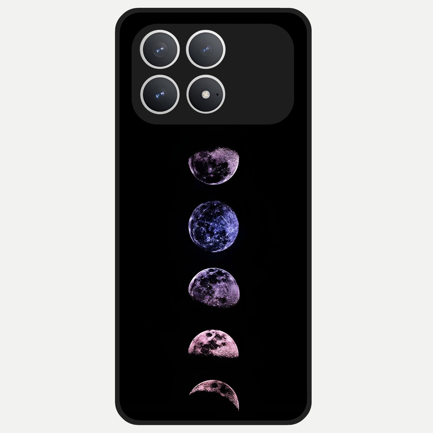  Crimson All Planets Glass Case For Poco F8 Pro back cover – full design glossy printed glass finish