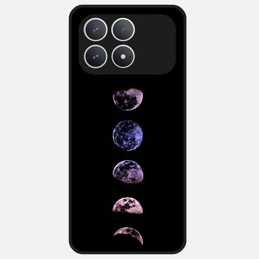  Crimson All Planets Glass Case For Poco F8 Pro back cover – full design glossy printed glass finish