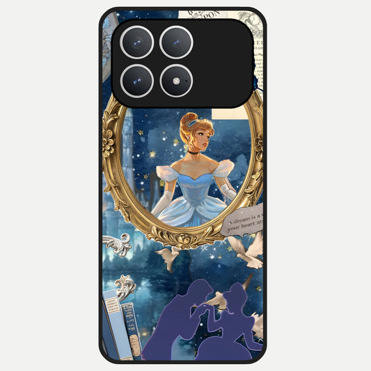  Midnight Queen Glass Case For Poco F8 Pro back cover – full design glossy printed glass finish