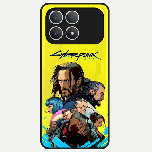  Neon Rebel Genesis Glass Case For Poco F8 Pro back cover – full design glossy printed glass finish