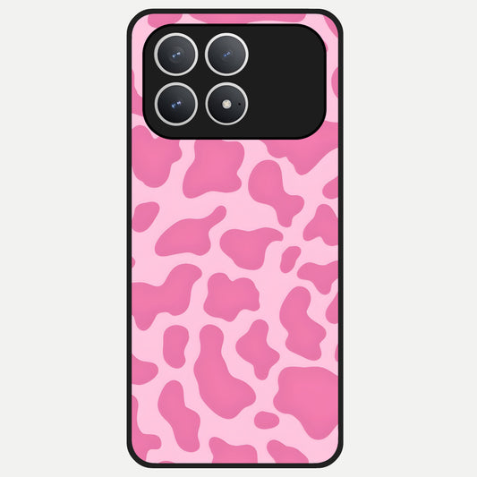  Pinkish Scenery Glass Case For Poco F8 Pro back cover – full design glossy printed glass finish
