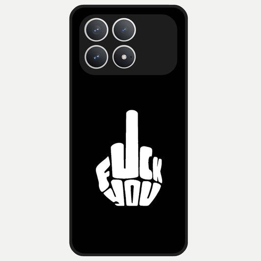 Rebel Mode On Glass Case For Poco F8 Pro back cover – full design glossy printed glass finish