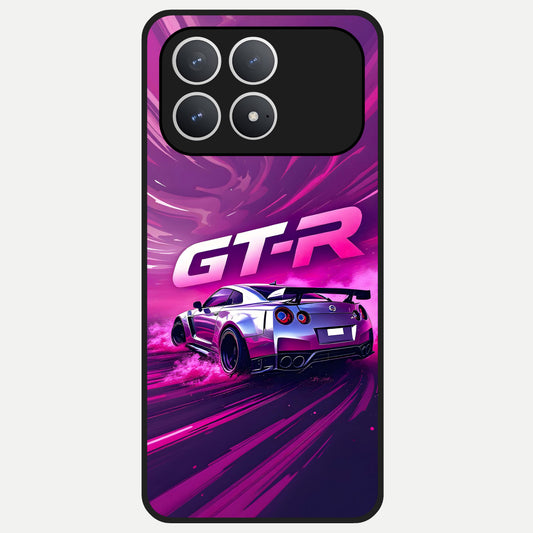  Speed Drift Legend Glass Case For Poco F8 Pro back cover – full design glossy printed glass finish