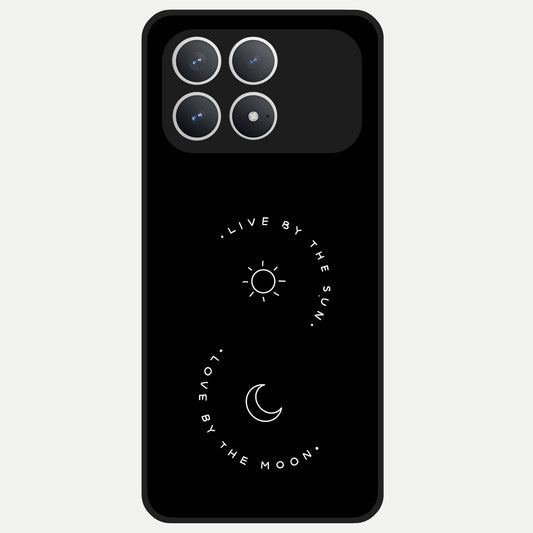  Sunflower Cat Art Glass Case For Poco F8 Pro back cover – full design glossy printed glass finish