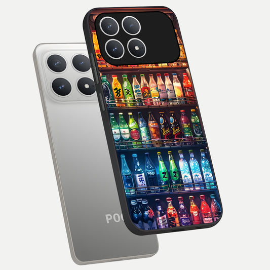  Colorfull Tree phone case For Poco F8 Pro showing premium glass back cover with detailed artwork