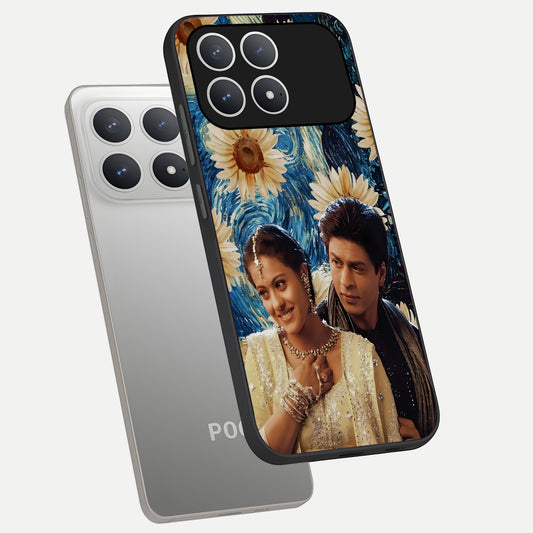  Eternal Love Story phone case For Poco F8 Pro showing premium glass back cover with detailed artwork