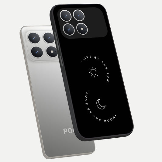  Sunflower Cat Art phone case For Poco F8 Pro showing premium glass back cover with detailed artwork