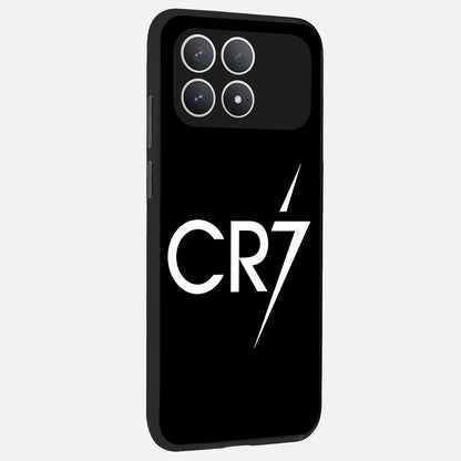  CR7 Elite Strike back cover For Poco F8 Pro slim fit glass case with vibrant aesthetic design