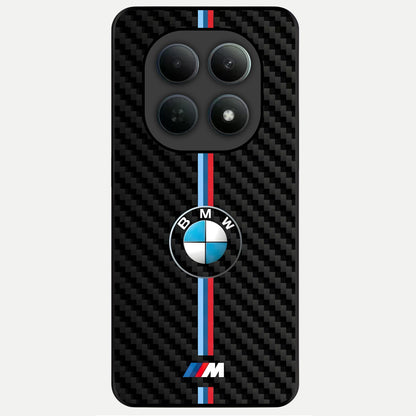  BMW Pattern Glass Case For Poco M8 back cover – full design glossy printed glass finish