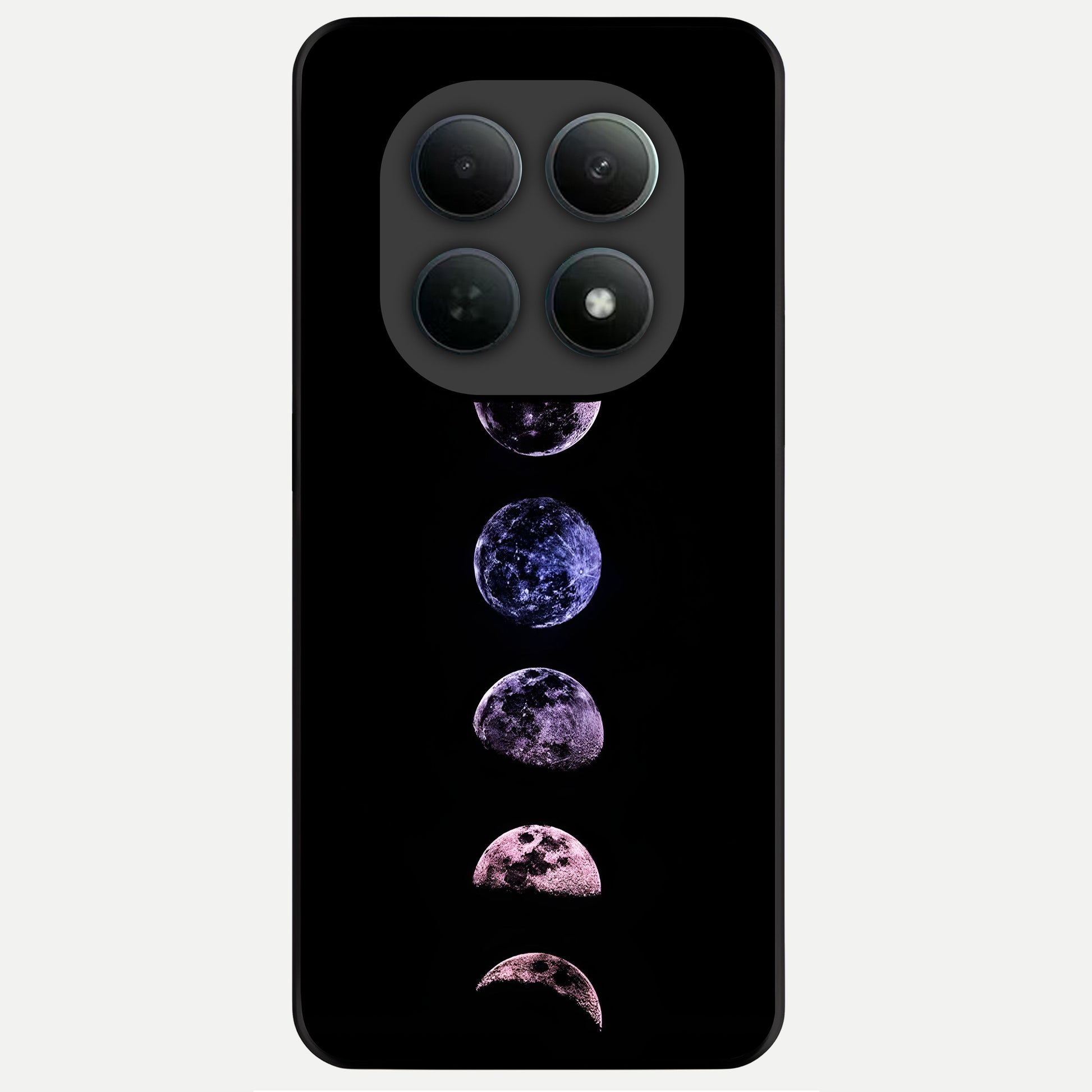  Crimson All Planets Glass Case For Poco M8 back cover – full design glossy printed glass finish