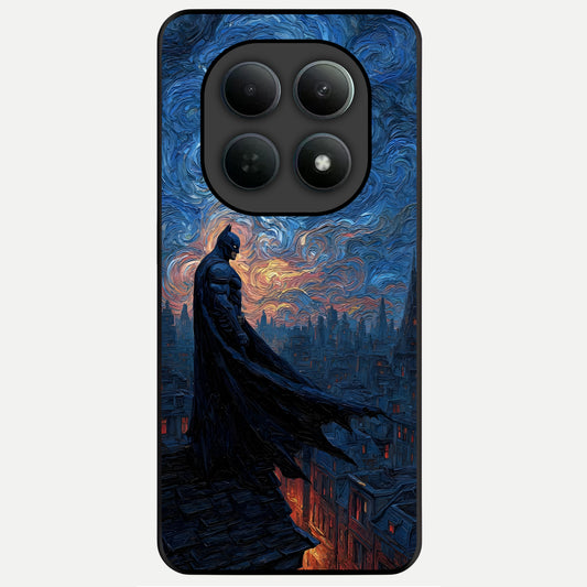  Dark Knight Dusk Glass Case For Poco M8 back cover – full design glossy printed glass finish