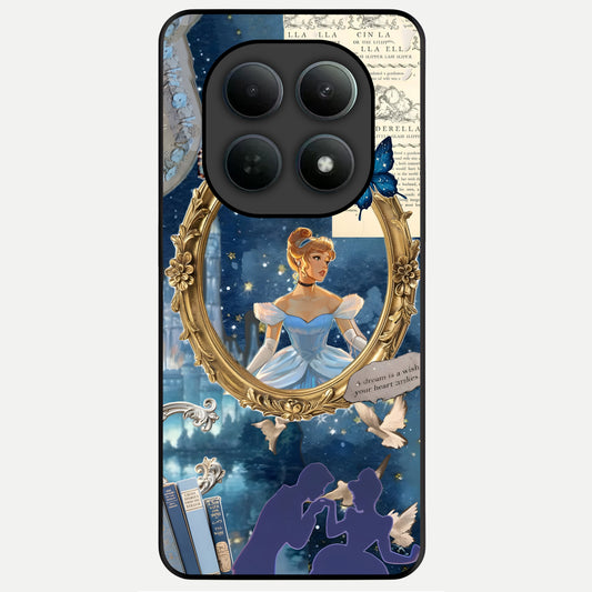  Midnight Queen Glass Case For Poco M8 back cover – full design glossy printed glass finish