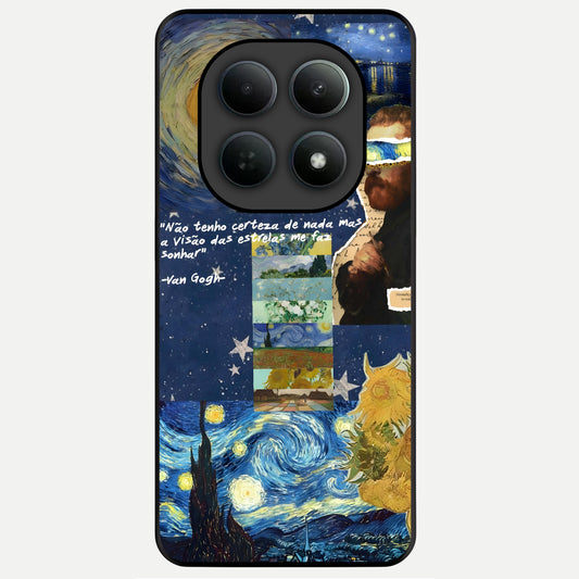  Starry Dream Vision Glass Case For Poco M8 back cover – full design glossy printed glass finish