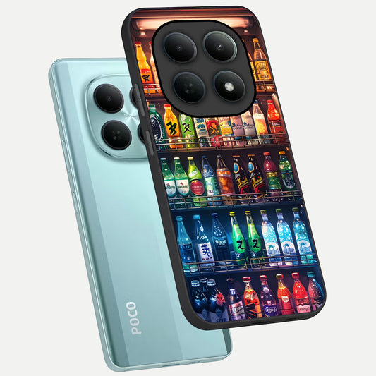  Colorfull Tree phone case For Poco M8 showing premium glass back cover with detailed artwork