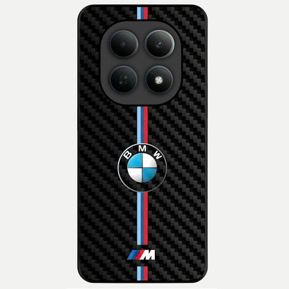  BMW Pattern Glass Case For Poco M8 Pro back cover – full design glossy printed glass finish