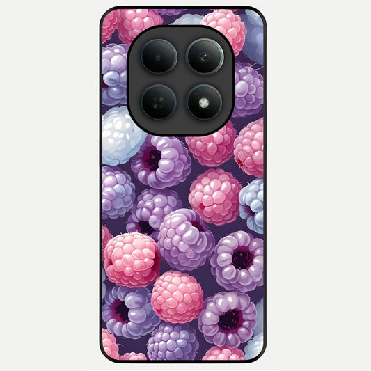 Berry Candy Pop Glass Case For Poco M8 Pro back cover – full design glossy printed glass finish