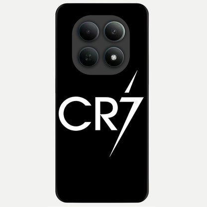  CR7 Elite Strike Glass Case For Poco M8 Pro back cover – full design glossy printed glass finish