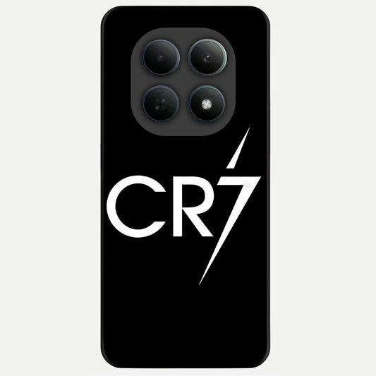  CR7 Elite Strike Glass Case For Poco M8 Pro back cover – full design glossy printed glass finish