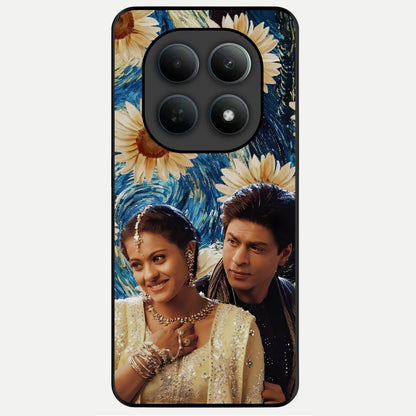  Eternal Love Story Glass Case For Poco M8 Pro back cover – full design glossy printed glass finish