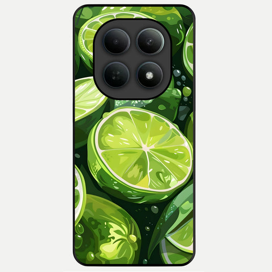  Green Kawasaki Glass Case For Poco M8 Pro back cover – full design glossy printed glass finish