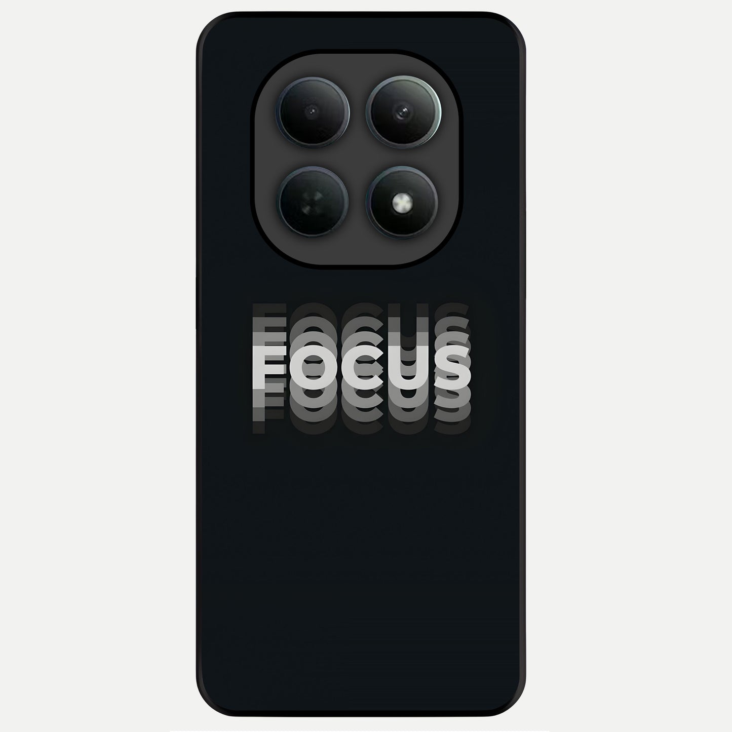  Mono Focus Vision Glass Case For Poco M8 Pro back cover – full design glossy printed glass finish
