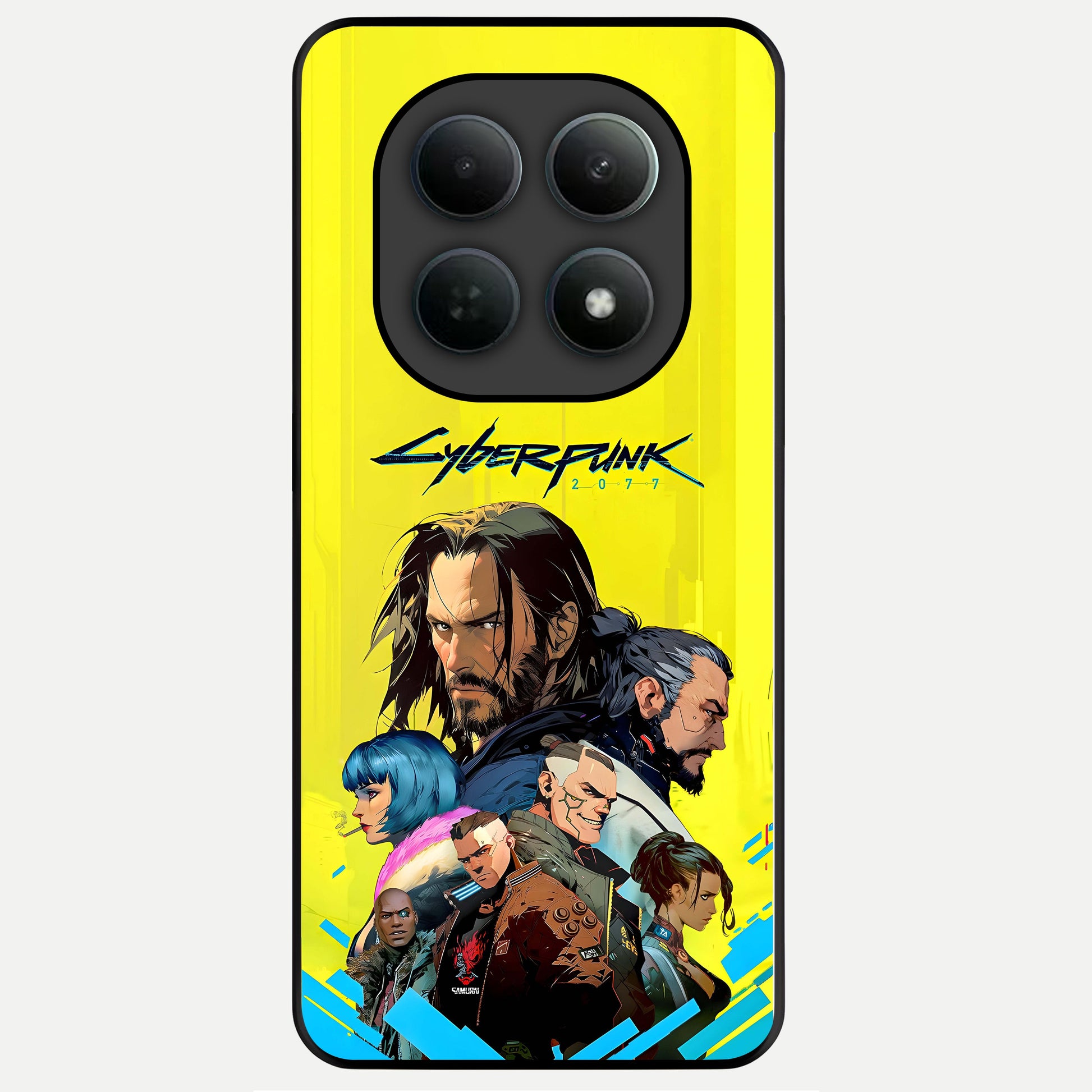  Neon Rebel Genesis Glass Case For Poco M8 Pro back cover – full design glossy printed glass finish