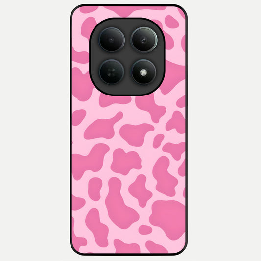  Pinkish Scenery Glass Case For Poco M8 Pro back cover – full design glossy printed glass finish