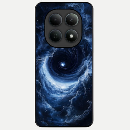 Stunning Galaxy Glass Case For Poco M8 Pro back cover – full design glossy printed glass finish