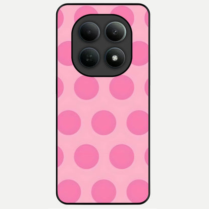  Sweet Dot Dreams Glass Case For Poco M8 Pro back cover – full design glossy printed glass finish