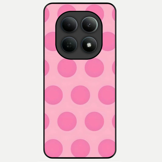  Sweet Dot Dreams Glass Case For Poco M8 Pro back cover – full design glossy printed glass finish