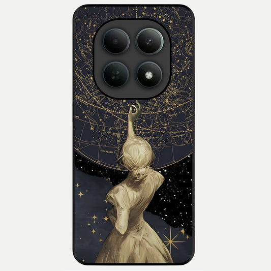  Taylor Swift Girl Glass Case For Poco M8 Pro back cover – full design glossy printed glass finish