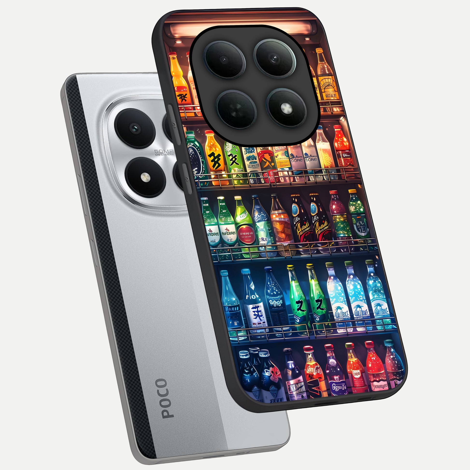  Colorfull Tree phone case For Poco M8 Pro showing premium glass back cover with detailed artwork