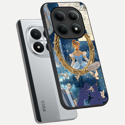  Midnight Queen phone case For Poco M8 Pro showing premium glass back cover with detailed artwork