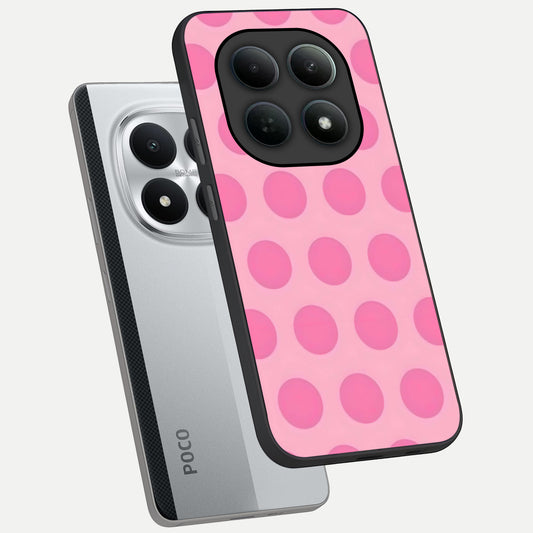  Sweet Dot Dreams phone case For Poco M8 Pro showing premium glass back cover with detailed artwork