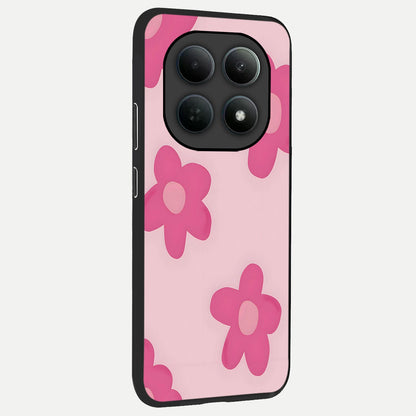  Candy Bloom Dreams back cover For Poco M8 Pro slim fit glass case with vibrant aesthetic design