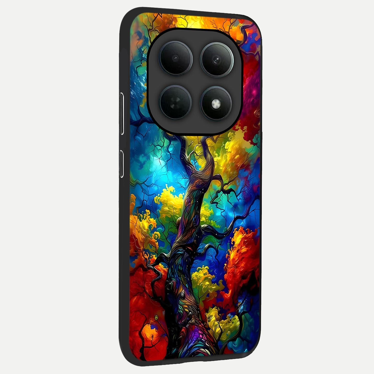  Colorful Soda Bottles back cover For Poco M8 Pro slim fit glass case with vibrant aesthetic design