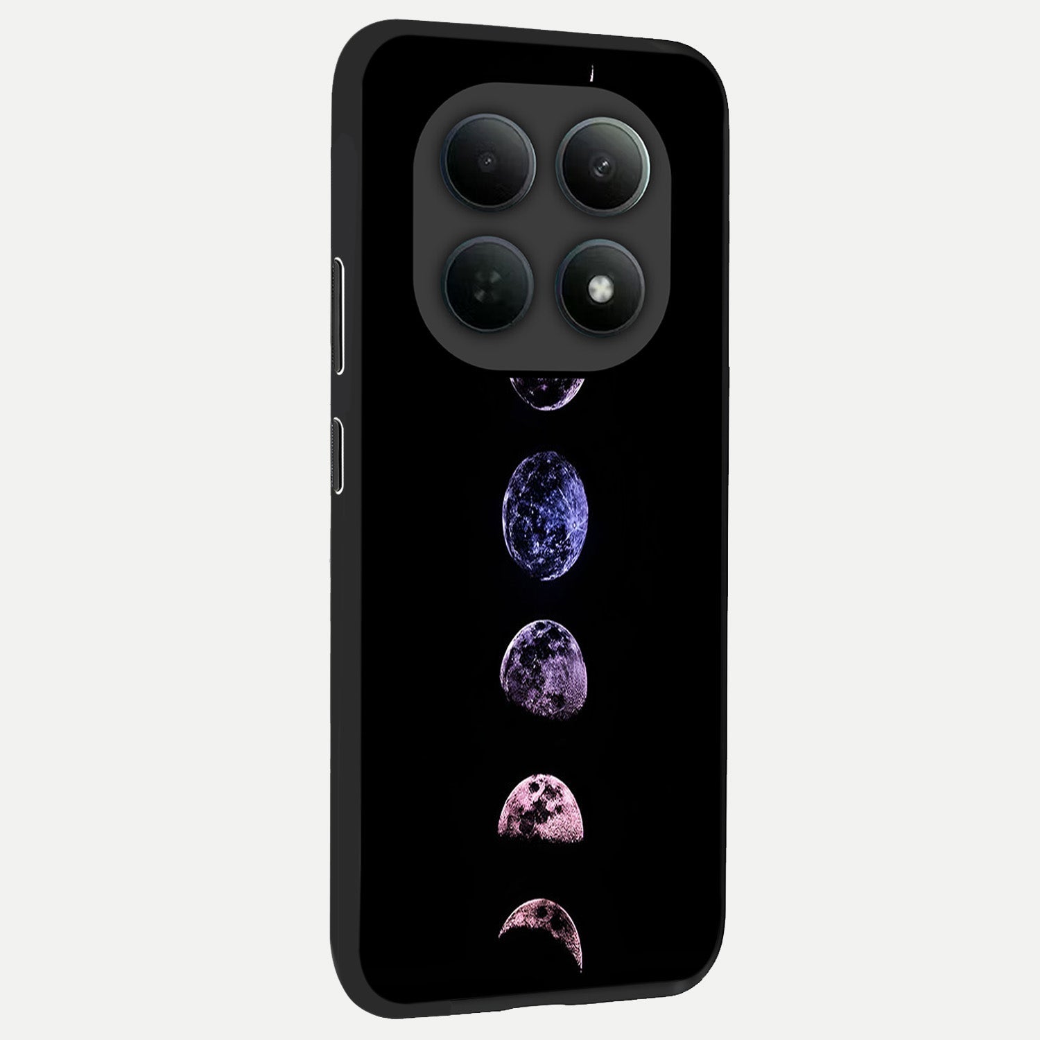  Crimson All Planets back cover For Poco M8 Pro slim fit glass case with vibrant aesthetic design