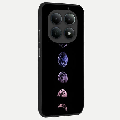  Crimson All Planets back cover For Poco M8 Pro slim fit glass case with vibrant aesthetic design