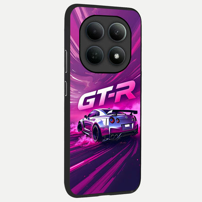  Speed Drift Legend back cover For Poco M8 Pro slim fit glass case with vibrant aesthetic design