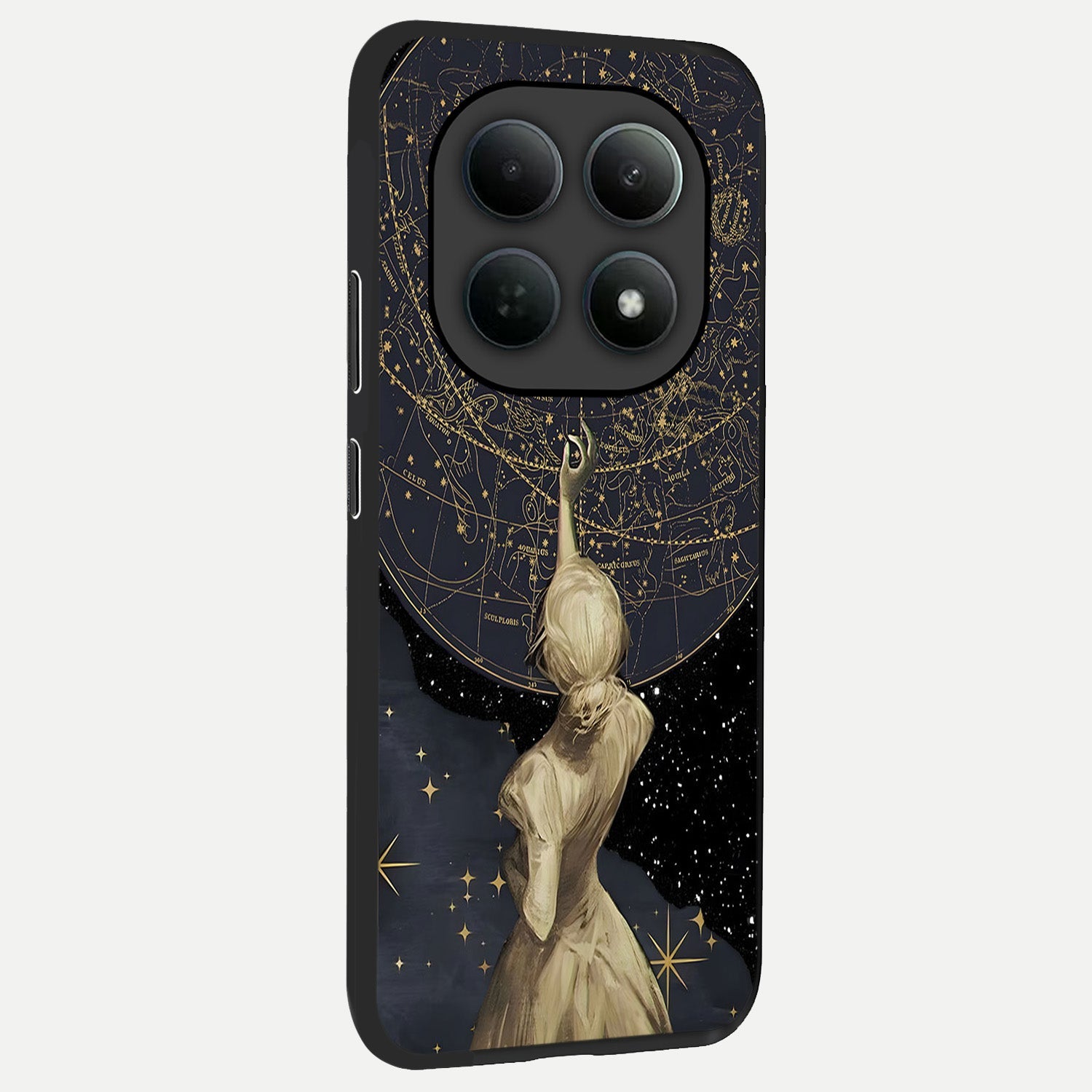  Taylor Swift Girl back cover For Poco M8 Pro slim fit glass case with vibrant aesthetic design