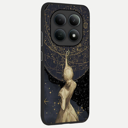  Taylor Swift Girl back cover For Poco M8 Pro slim fit glass case with vibrant aesthetic design