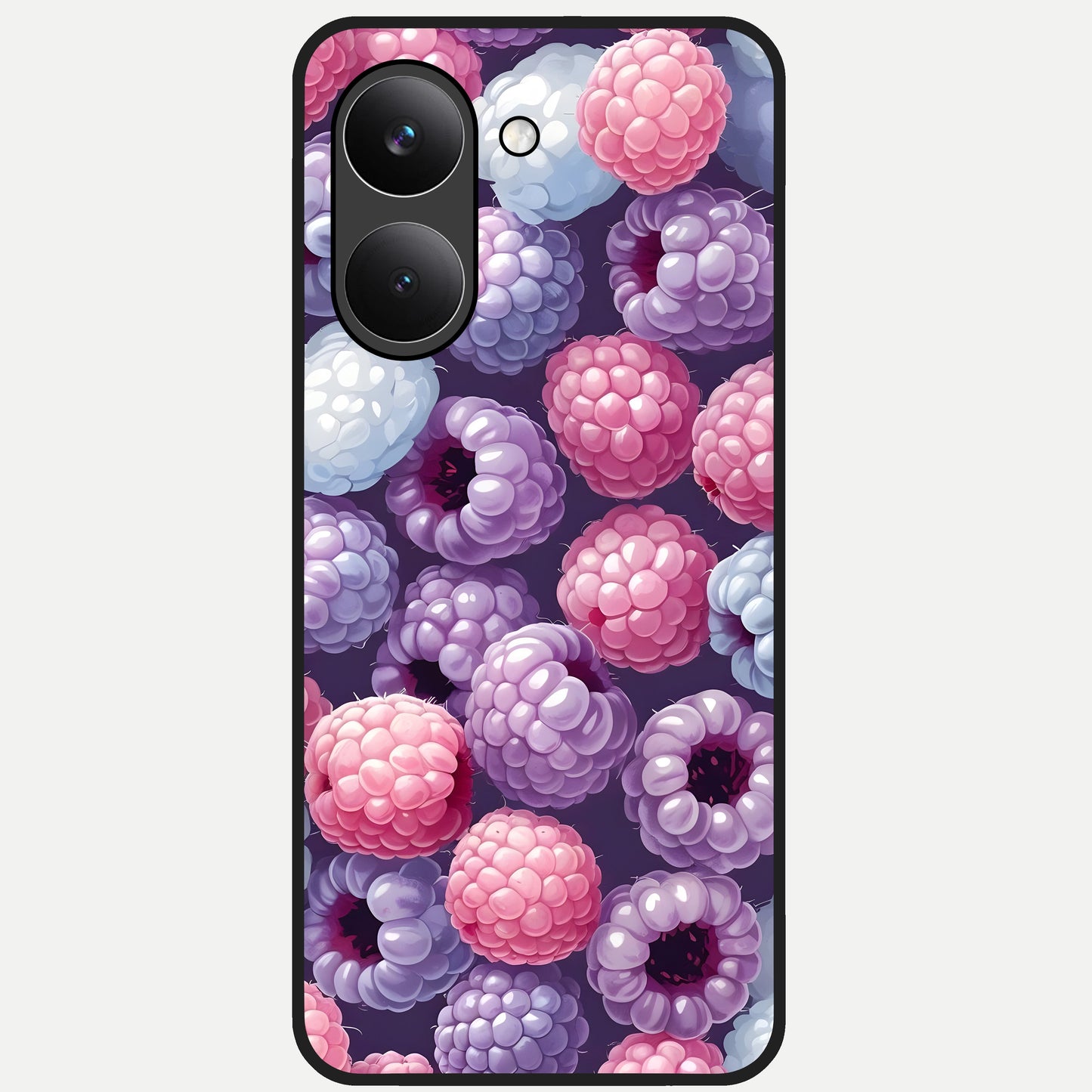  Berry Candy Pop Glass Case For Poco X8 Pro back cover – full design glossy printed glass finish