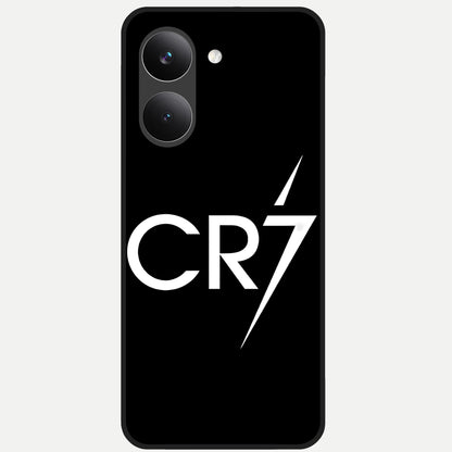  CR7 Elite Strike Glass Case For Poco X8 Pro back cover – full design glossy printed glass finish